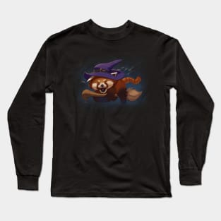 halloween red panda Long Sleeve T-Shirt